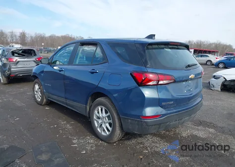 2024 Chevrolet Equinox Fwd Ls from USA, damaged, VIN 3GNAXHEG3RL308209